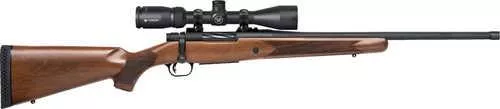 Mossberg Patriot 450 Bushmaster 20" Fluted Threaded Barrel Walnut Stock Vortex Crossfire II 3-9x40mm Scope