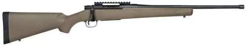 Mossberg Patriot Predator 450 Bushmaster 4+1 20" Matte Blued Fluted Threaded Barrel, Receiver w/ Picatinny Rail, Flat Dark Earth Fixed Synthetic Stock