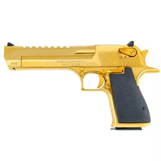 Mr Desert Eagle 357MAG 6 Titanium Gold