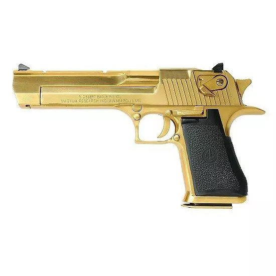 Mr Desert Eagle 44MAG 6 Titanium Gold