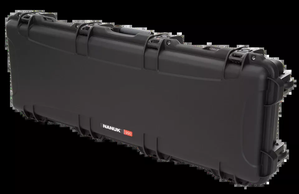 Nanuk 990 47" Black Polymer Tactical Rifle/Shotgun Case
