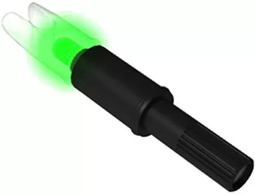 NAP Thunderglo Lighted Crossbow FALSEcks Green Universal Fit 3 pk.