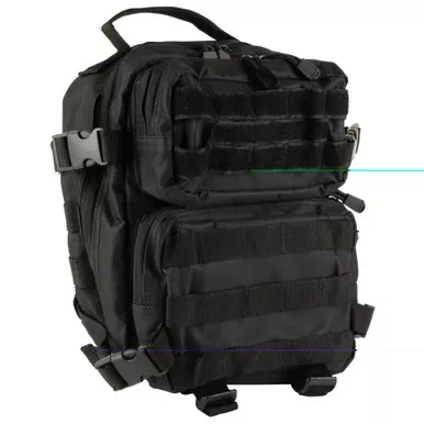 NcSTAR Every Day Pack | Backpack | 12.5″x11.5″x3″ Main Compartment | Black | Two Small Compartments with Four Cinch Straps | Molle Webbing | Adjustable Bottom Straps | CVEDP3056B