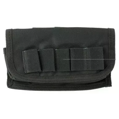 NcSTAR Shot Shell Pouch | Nylon | Black | MOLLE Straps for Attachment | Holds 17 Shot Shells | CV12SHCB