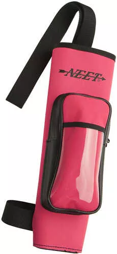 Neet NY-BQ-4 Youth Back Quiver Neon Pink RH