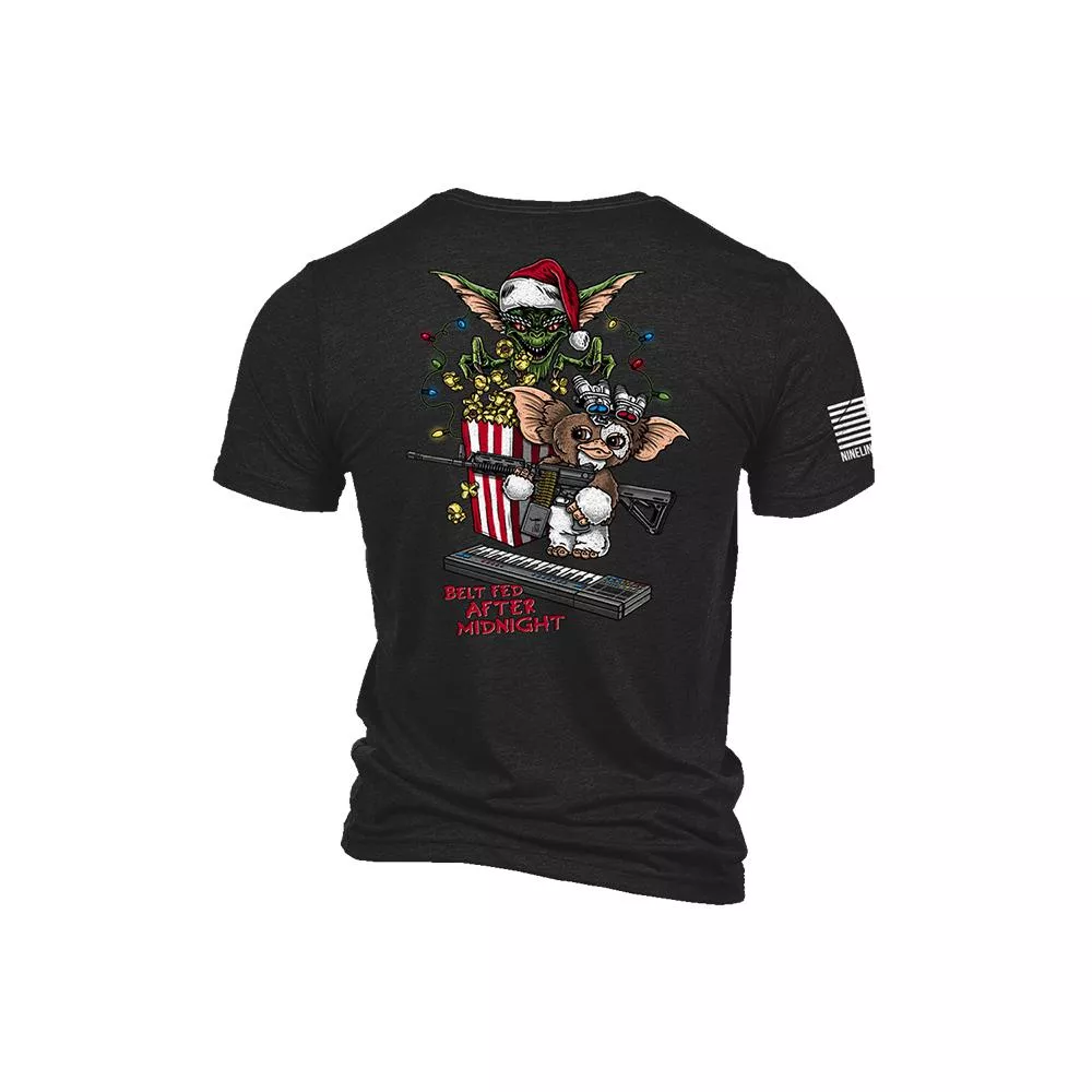 Nine Line Belt Fed Triblend Short Sleeve Shirt Black M