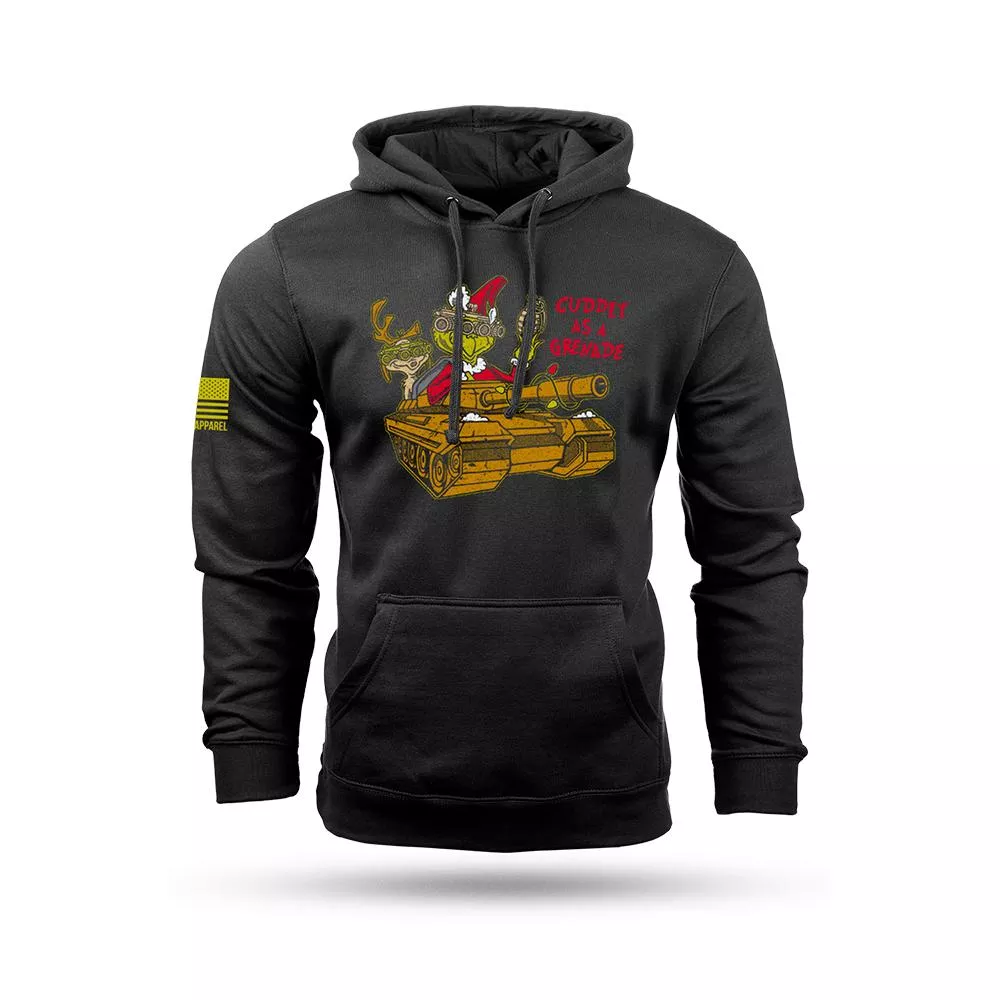 Nine Line Grinch Hooded Sweatshirt Black M