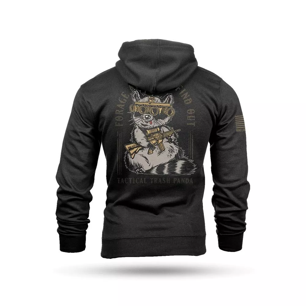 Nine Line Tactical Trash Panda Hooded Sweatshirt Black 3XL
