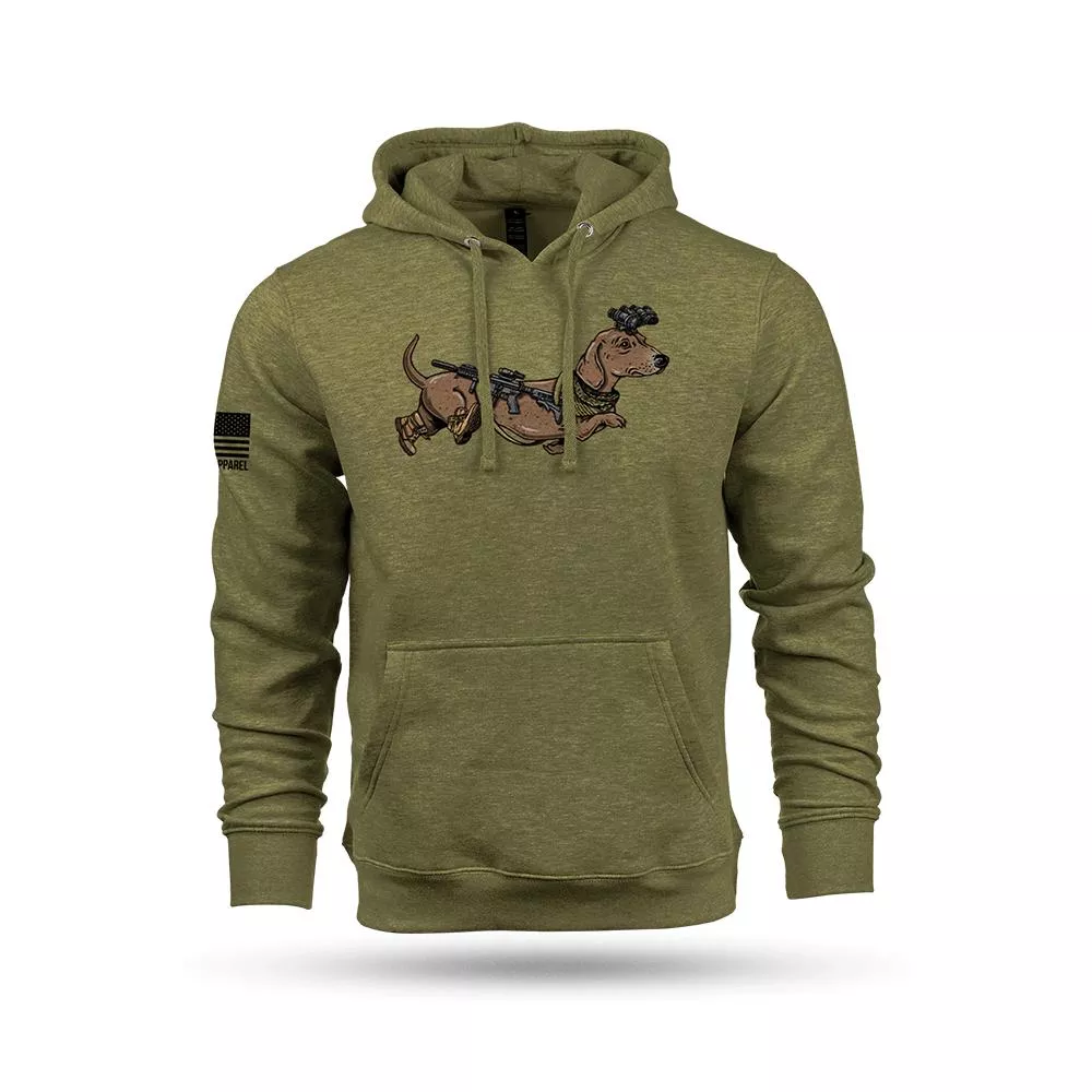 Nine Line Tactical Wiener Hooded Sweatshirt Olive 2XL