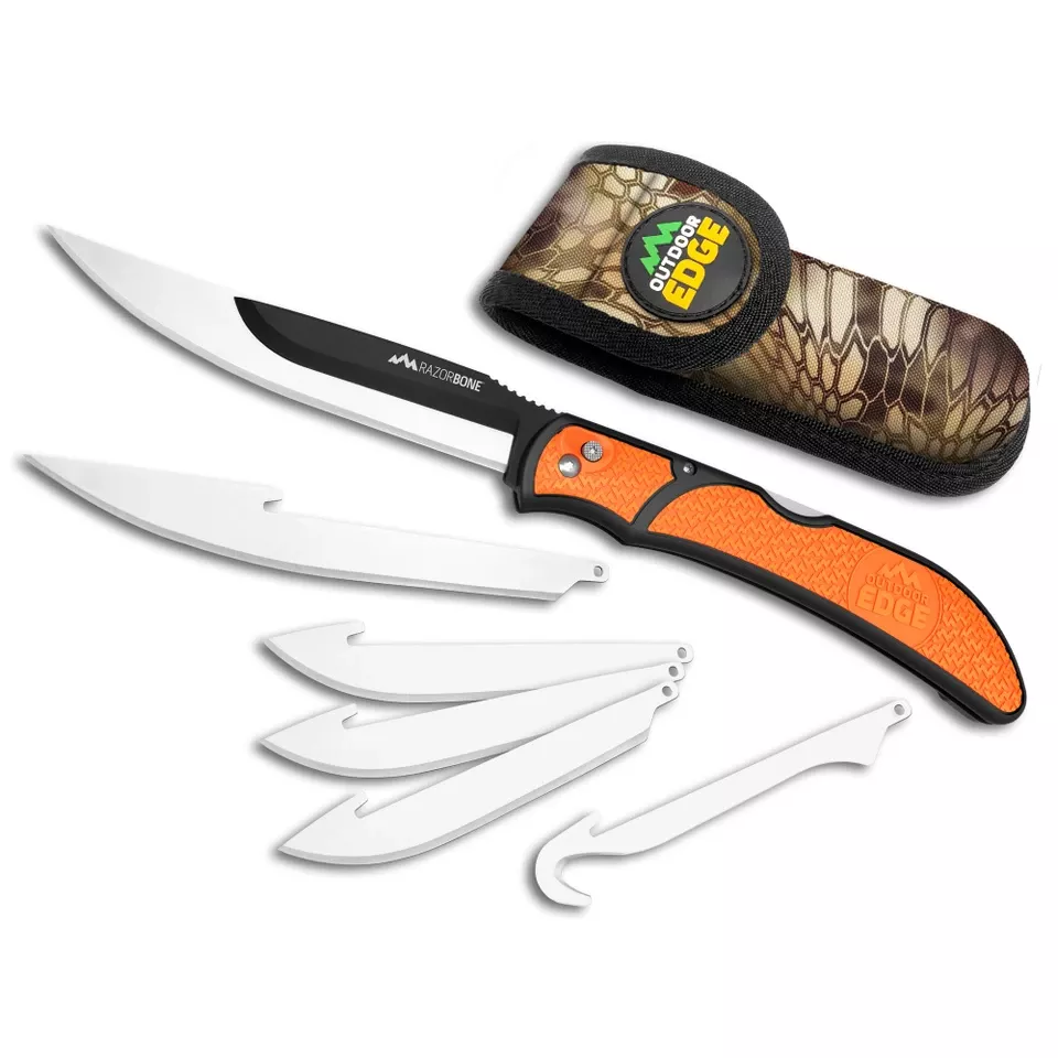 OD Edge Razor-Bone 6 Blade Set - Orange