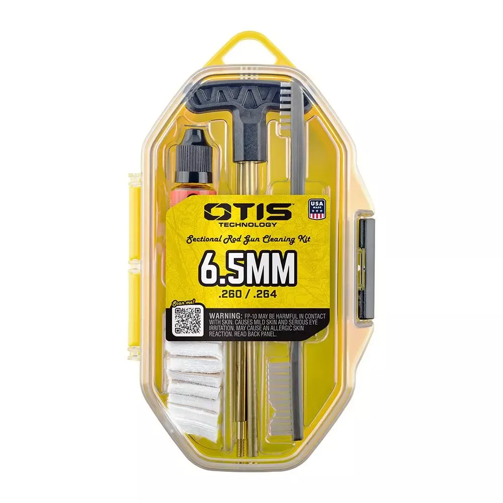 Otis Rifle Cleaning Kit with Brass Rods 6.5mm/.243 Cal