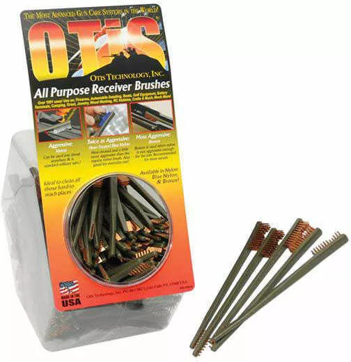Otis TechFALSElogies Point of Purchase Canister Display 150 Double End Bronze A/P Brushes 1080-316BZ
