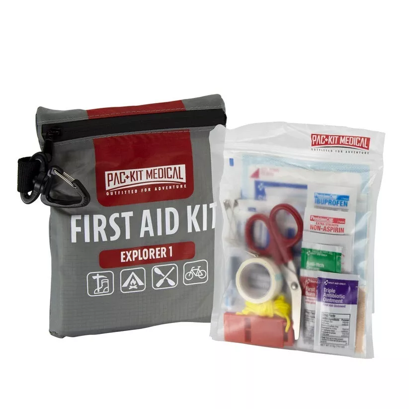 Pac-Kit Medical Small Explorer Watertight First Aid Kit – 67 Pieces