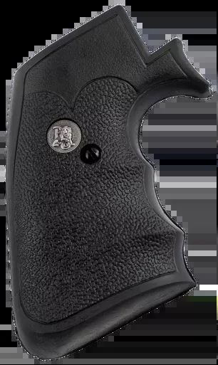 Pachmayr Gripper Decelerator Grips with Finger Grooves Ruger New Model Super Blackhawk Rubber Black