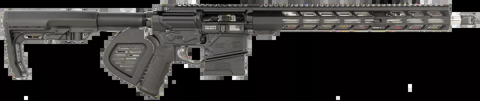 Patriot Ordnance Factory 02359 LMR Base CA Compliant .308 Win Rifle with 16.50" Stainless Steel Barrel and Aluminum Receiver