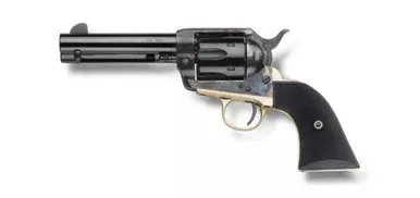 Pietta 1873 Gunfighter .357 Mag Pistol 4.75″ Barrel 6+1 Round Black Grips