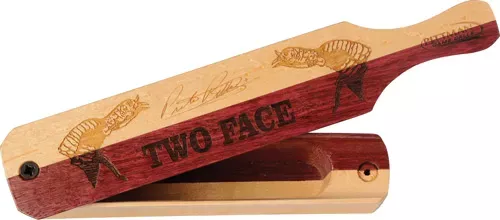 Pittman Game Calls Two Face – Box Turkey Call Prpl Hrt/maple