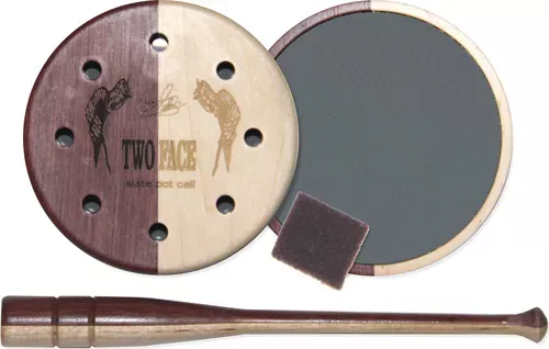 Pittman Game Calls Two Face – Slate Pot Turkey Call