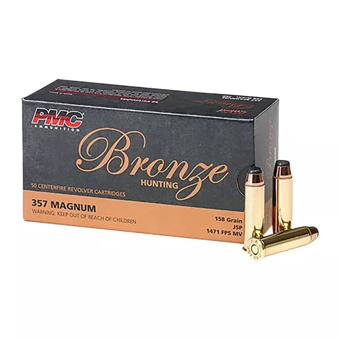 PMC AMMUNITION, INC. – 357 Magnum 158gr Jacketed Soft Point 1,000/Case Quantity Discount PriceAdd To Favorite