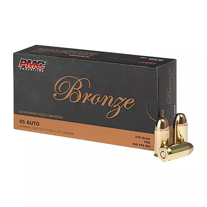 PMC AMMUNITION, INC. – 45 Auto 230gr Full Metal Jacket 1,000/Case Quantity Discount PriceAdd To Favorite