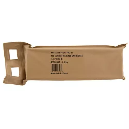 PMC AMMUNITION, INC. – Battle Pack 223 Remington 55gr Full Metal Jacket BT 200/Pack Quantity Discount PriceAdd To Favorite