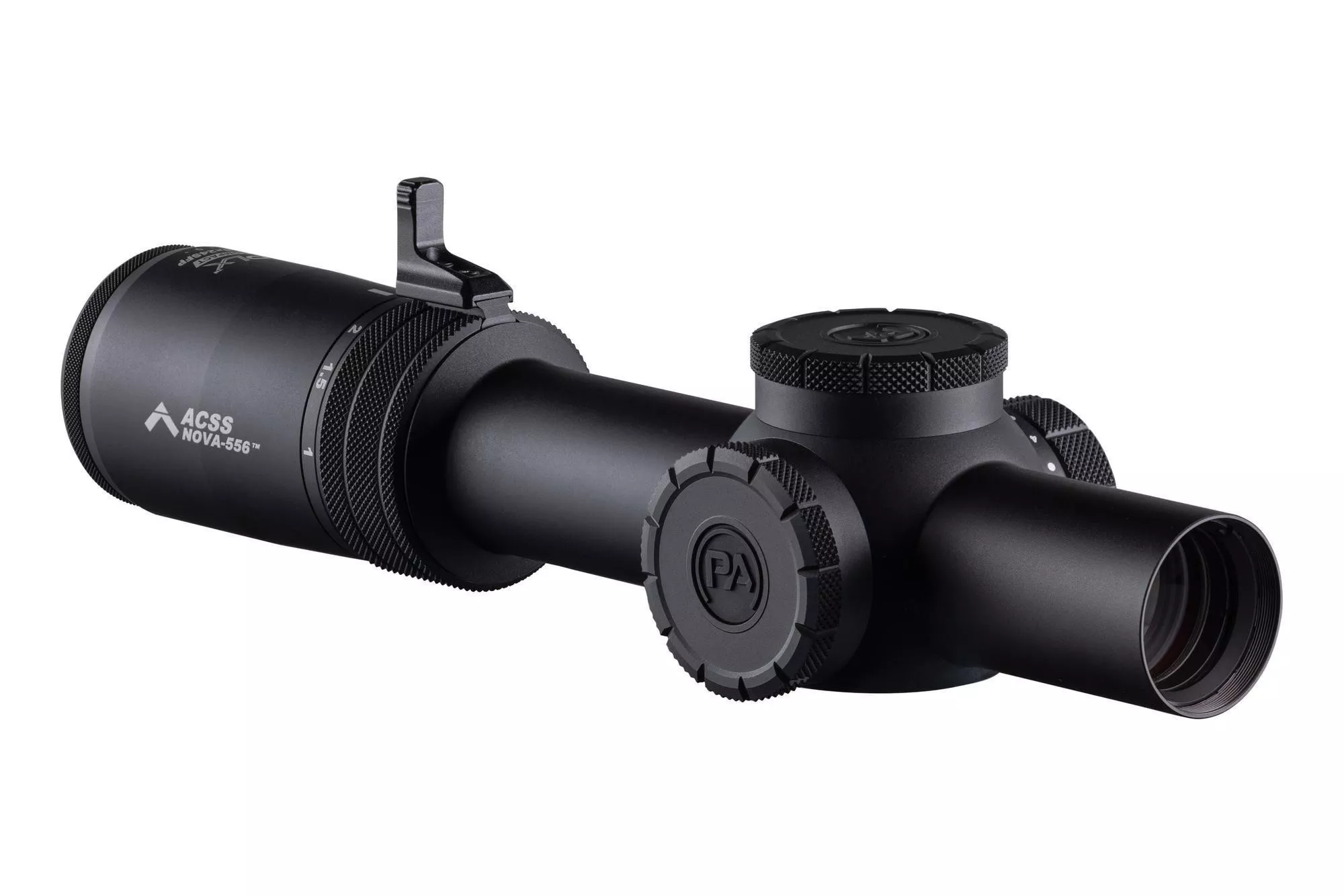 Primary Arms Compact PLxC 1-8X24 SFP Rifle Scope – Illuminated ACSS Nova 5.56 /.308 Fiber Wire Reticle