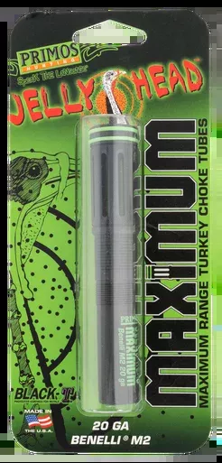 Primos JellyHead Maximum Choke Tube Benelli M2 20 Gauge Black-T