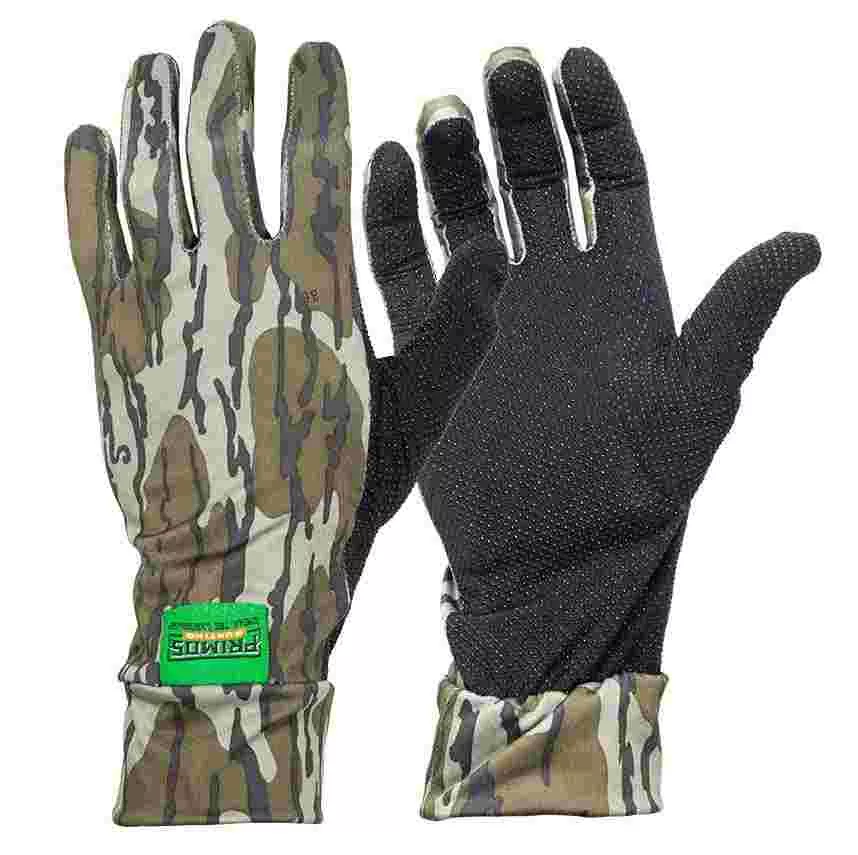 Primos Stretch Fit Glove – Mossy Oak Bottomland Camo OSFM
