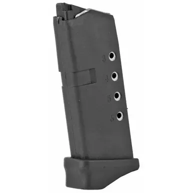 ProMag Industries Magazine | 9MM | 6 Rounds | Fits Glock 43 | Polymer | Black | GLK-12