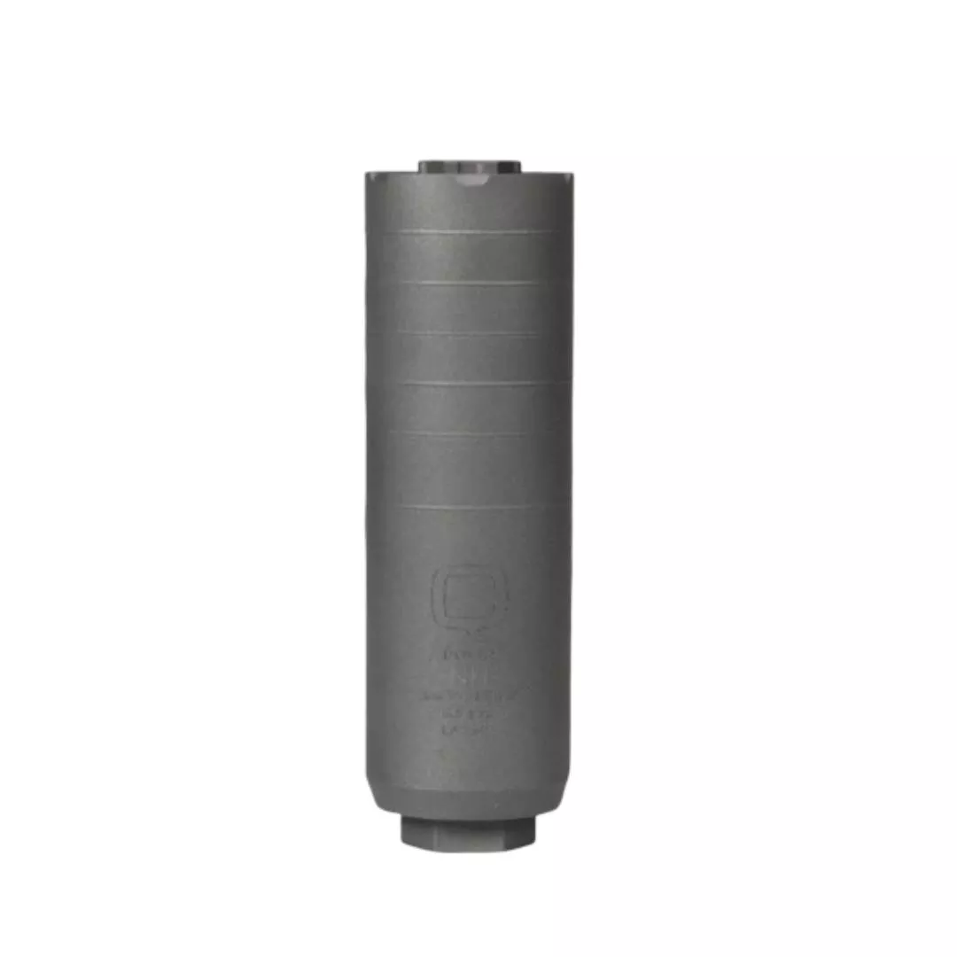 Q Jumbo Shrimp Quick Attach Suppressor 6.5 Creedmoor Titanium 5/8×245.7″ Length Bead Blast Finish