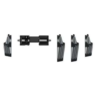Radian Weapons Talon | Safety Selector | 45/90 Degrees | 4 Lever Kit | Nitride Finish | Gray | Fits AR-15 | Ambidextrous | R0566