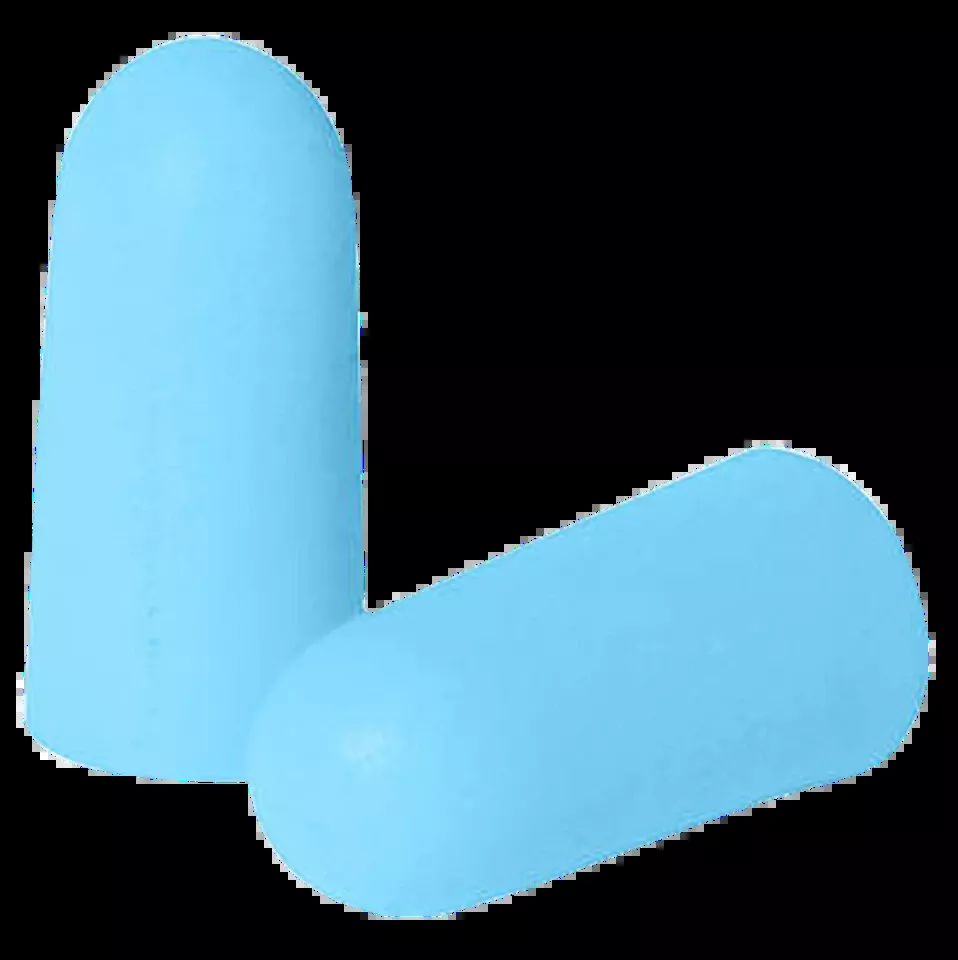Radians FP74B/25 Prohibitor Earplugs, Aqua Blue, Small, 25 Pairs, 31 dB Noise Reduction