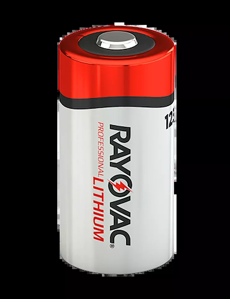 Rayovac RL123A2 3V Lithium Battery Pack (2-Pack)