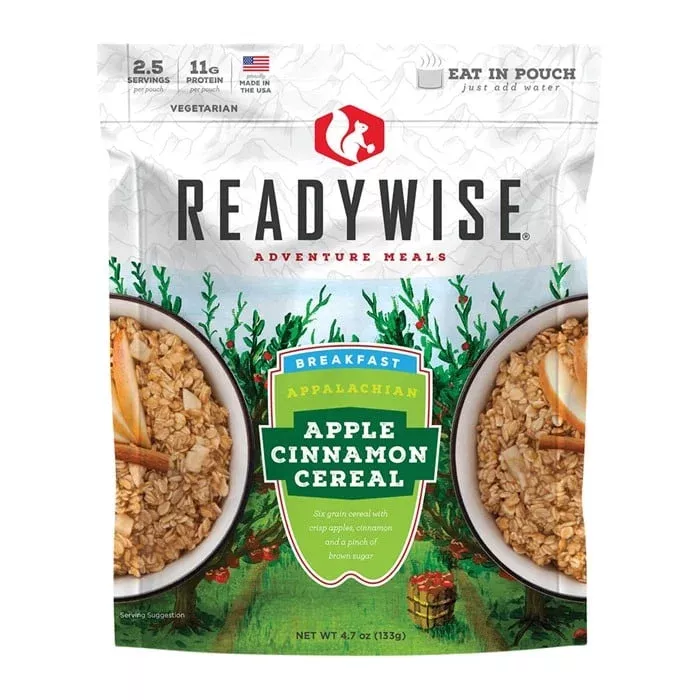 READYWISE – Appalachian Apple Cinnamon Cereal 6 Pack Quantity Discount PriceAdd To Favorite