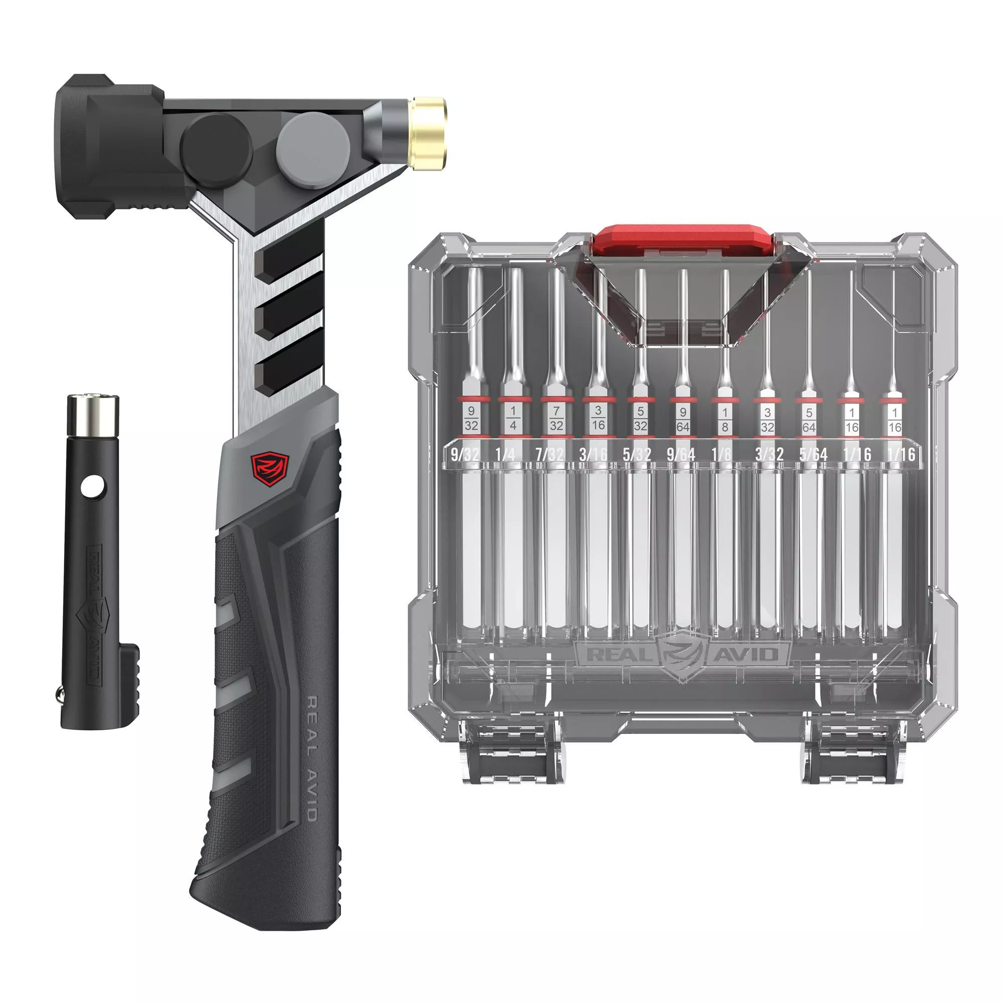 Real Avid Armorer’s Master Hammer /Accu-Punch Pin Punch Set w /Case