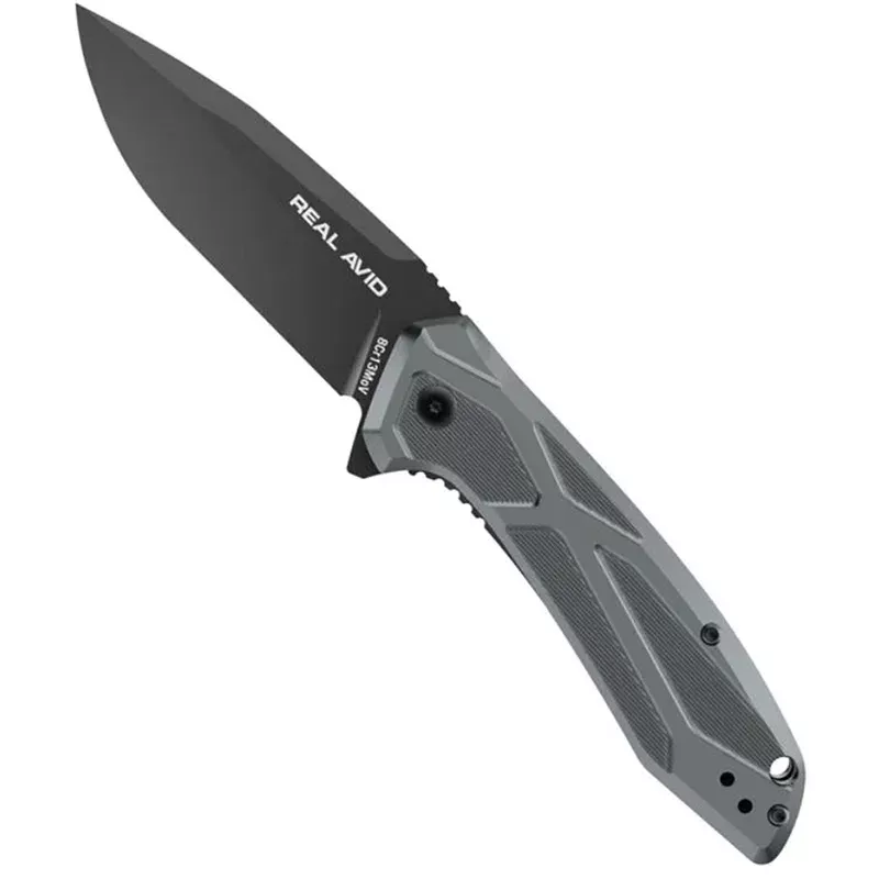 REAL AVID – RAV-2 Drop Point Folding Carry Knife Black Oxide Quantity Discount PriceAdd To Favorite