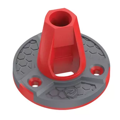 Real Avid Smart-Assist Surface Mount | 3 Pack | Compatible with Smart Assist Tools | Matte Finish | Gray and Red | AVSASDM