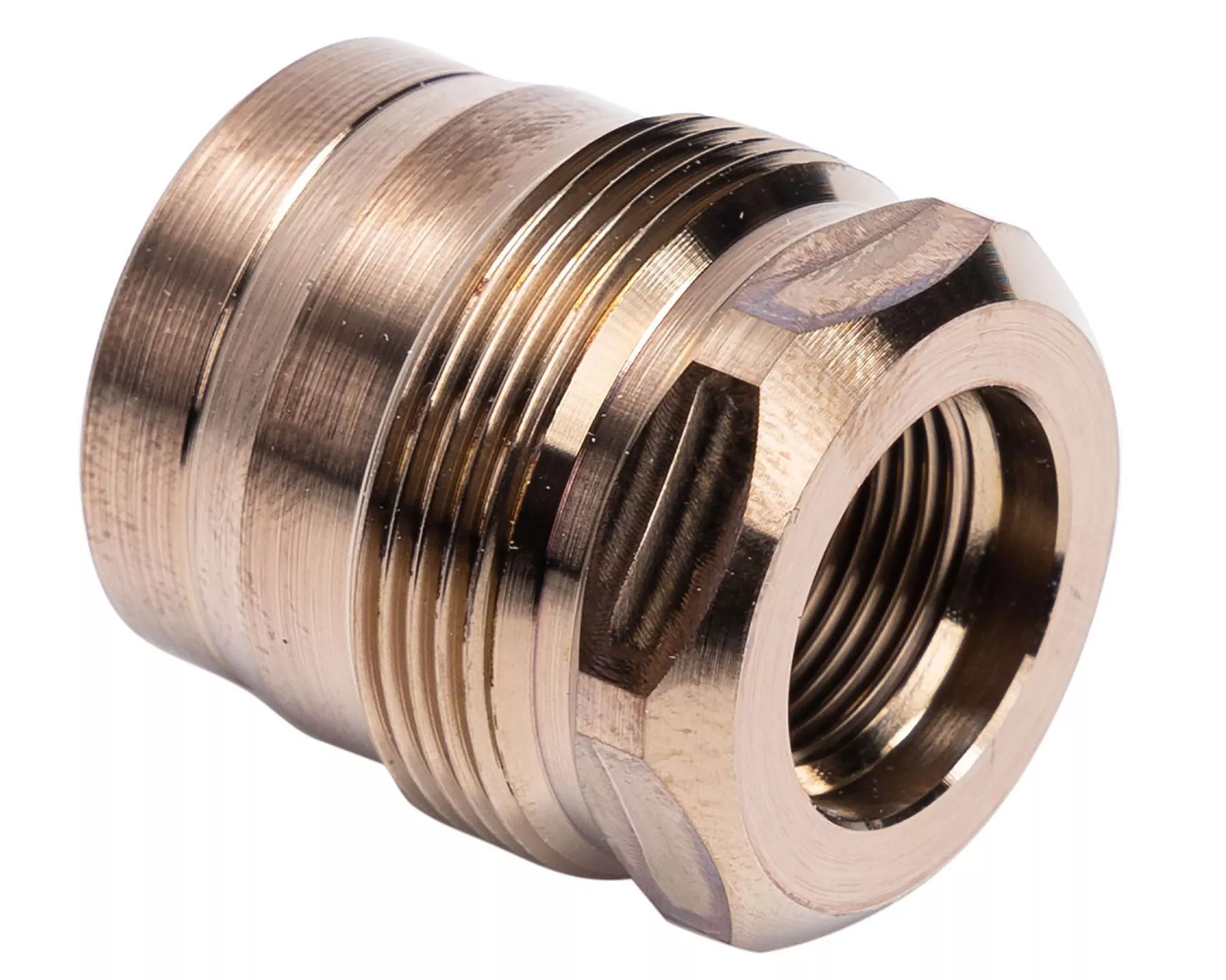 Rearden Muzzle Device Mini PB Mount Square 1 /2X28 Heat Treat