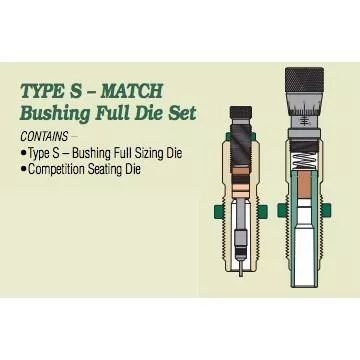 Redding Type S Match Bushing Full Die Set .28 Nosler