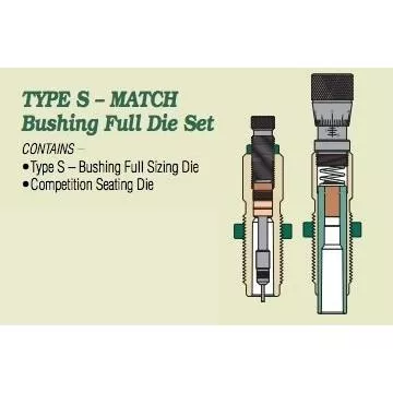 Redding Type S Match Bushing Full Die Set 6.5mm GAP 4S