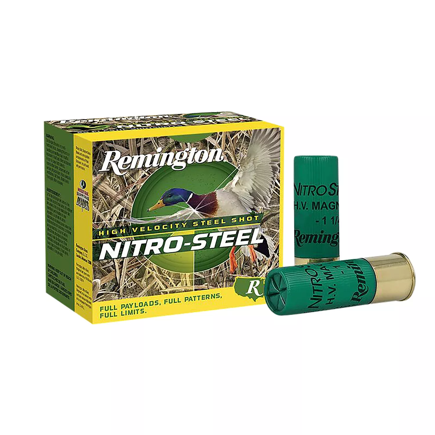 Remington Ammunition 20860 Nitro-Steel High Velocity 12Gauge 3″ 1 3/8oz 2Shot 25 Per Box/10 Case