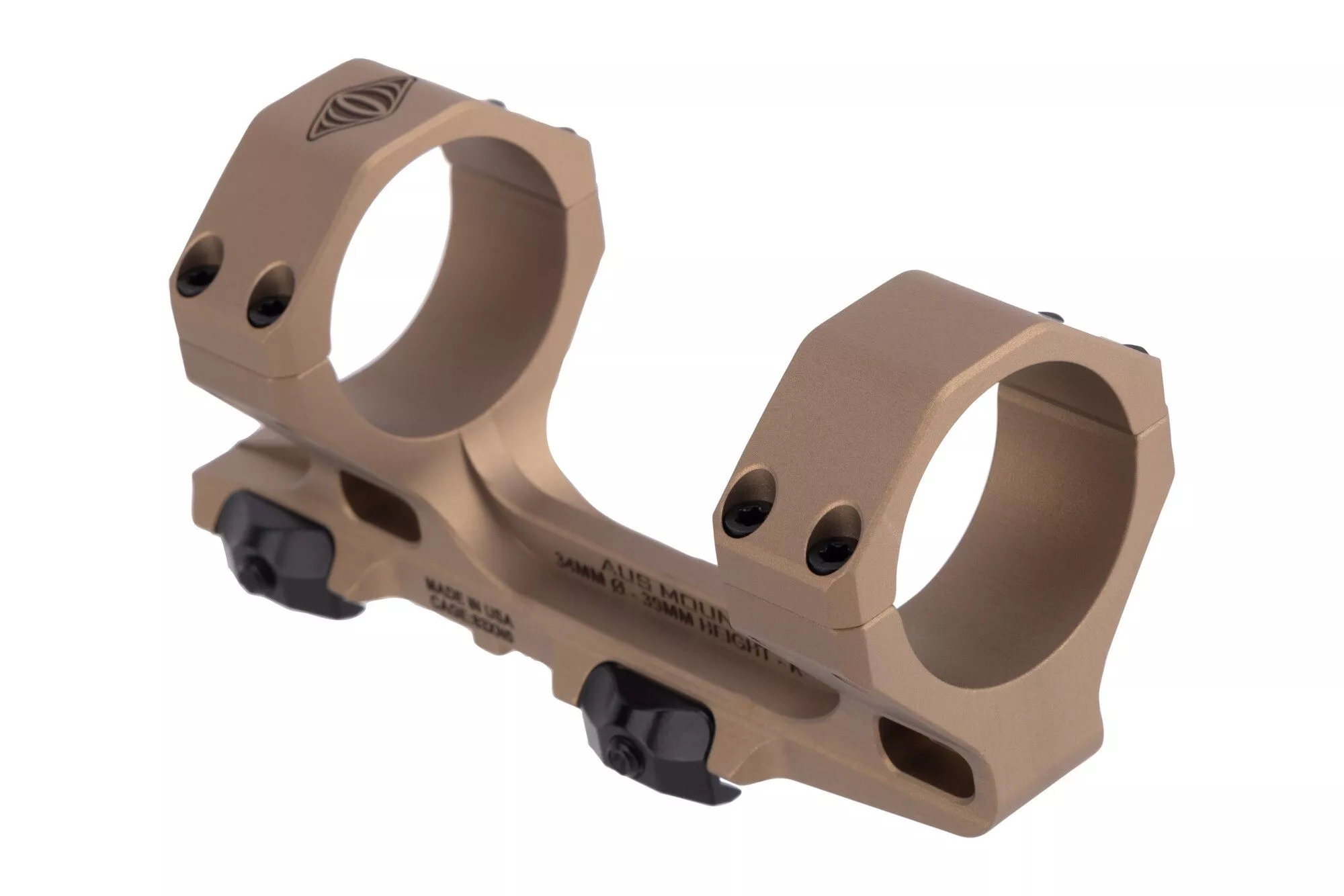 Reptilia AUS 34mm Optic Mount 1.53 ” Height-K Short FDE