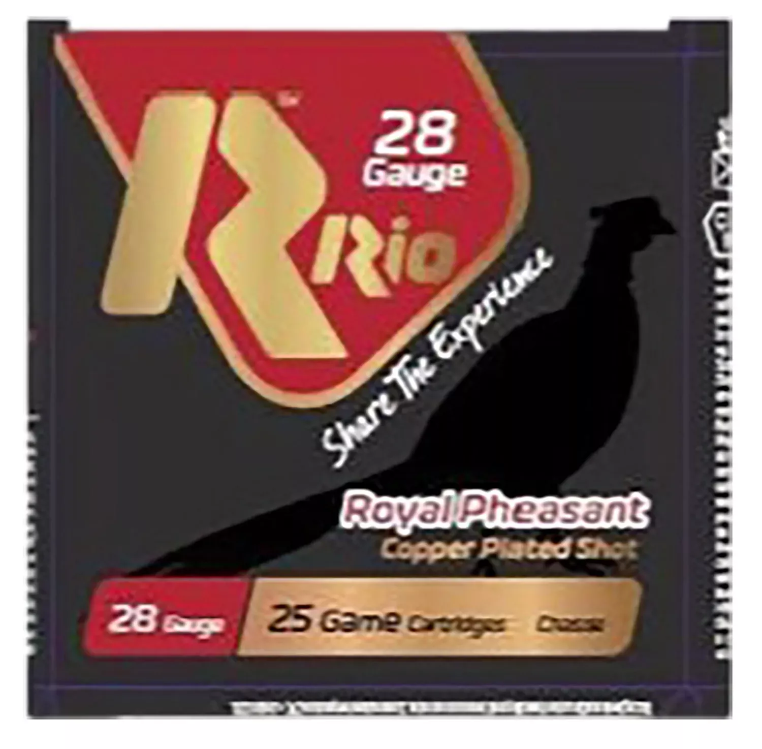 Rio Ammunition RPC285 Royal Pheasant 28 Gauge 2.75″ Copper-Plated 5SHOT