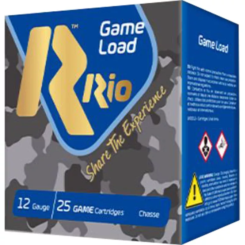RIO OUTDOORS CORP. – Game Load 12 Gauge 2-3/4″ 1 Oz #8 Shot 25/Box Quantity Discount PriceAdd To Favorite