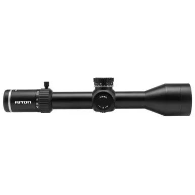 Riton Optics 7 Series Conquer | Rifle Scope | 3-24X56mm | 34mm Main Tube | ODEN Illuminated Reticle | First Focal Plane | Black | 7C324LFI23
