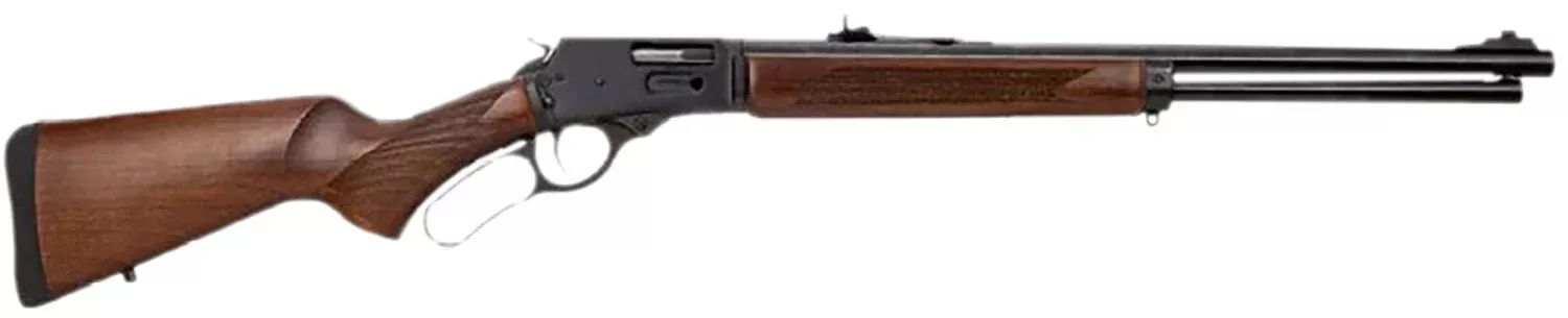 Rossi 950444201 R95444 Marlin 6+1 20″ Black Oxide Alloy Steel Barrel, Black Oxide Alloy Steel Receiver, Fixed Hardwood Stock