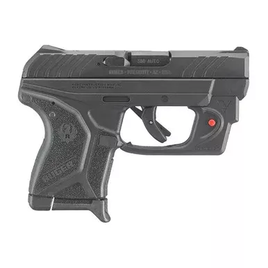 Ruger LCP II .380 ACP Pistol 2.75″ Barrel 6+1 Round Black Viridian Red Laser