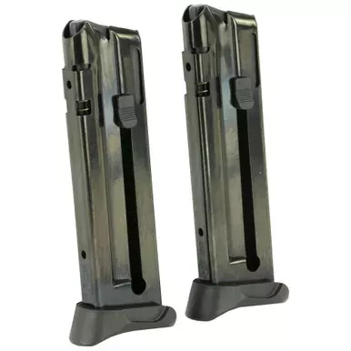 Ruger Magazine | 22LR | 10 Rounds | Fits SR22 | with Finger Rest | 2 Pack | Steel | Blued Finish | 90647