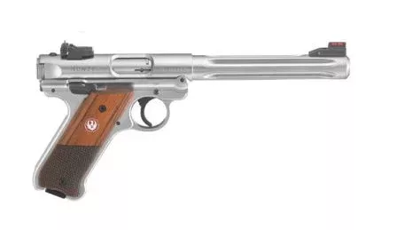RUGER MKIV HUNTER 22LR 6.78″ SS FLTD