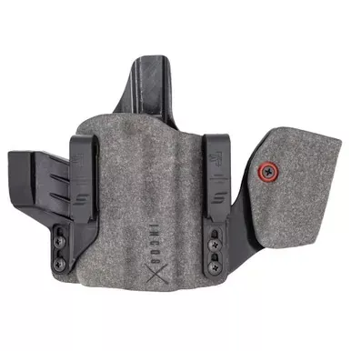 Safariland INCOG-X IWB Holster For Sig Sauer P320 Carry w/ Light & Integrated Magazine Caddy | Holsters | Right Hand | Microfiber Suede Outer Lining | Black | 1334629